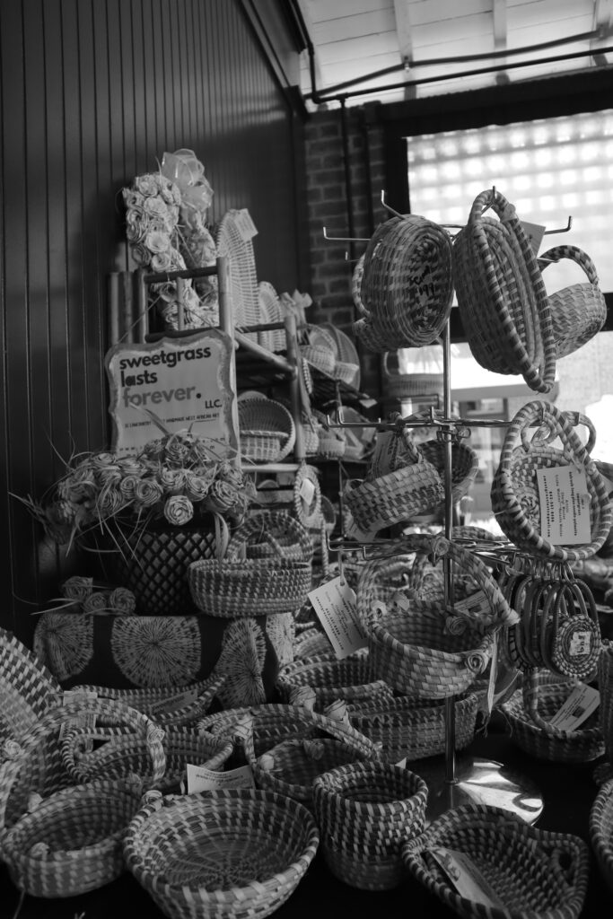 Gullah sweetgrass baskets
