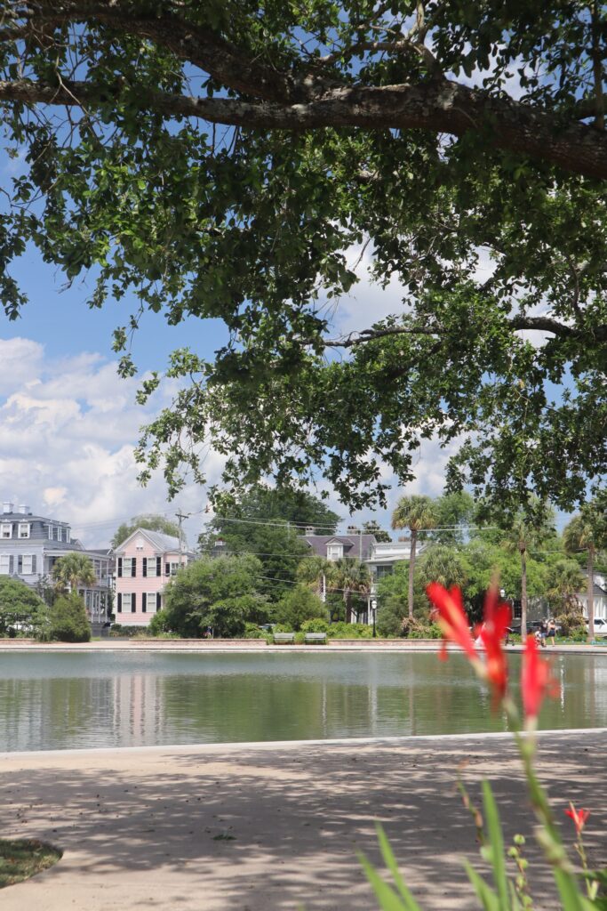 Colorful homes in Charleston 